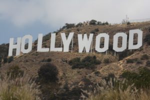 Nápis Hollywood